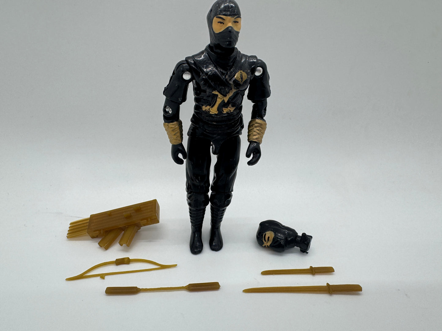 Black Major custom action figure GI Joe cobra Ninja KU