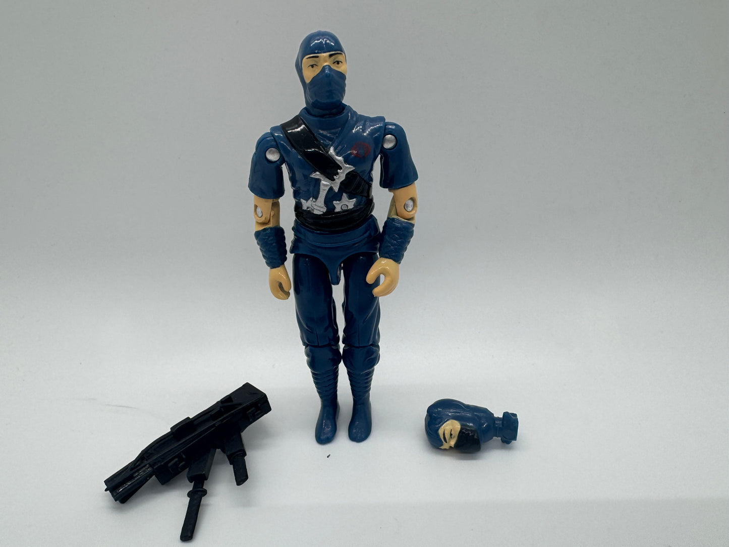 Black Major, custom action figure G.I. Joe cobra storm shadow blue