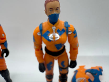 Ladyjayetoys custom action figure set baroness alley viper style