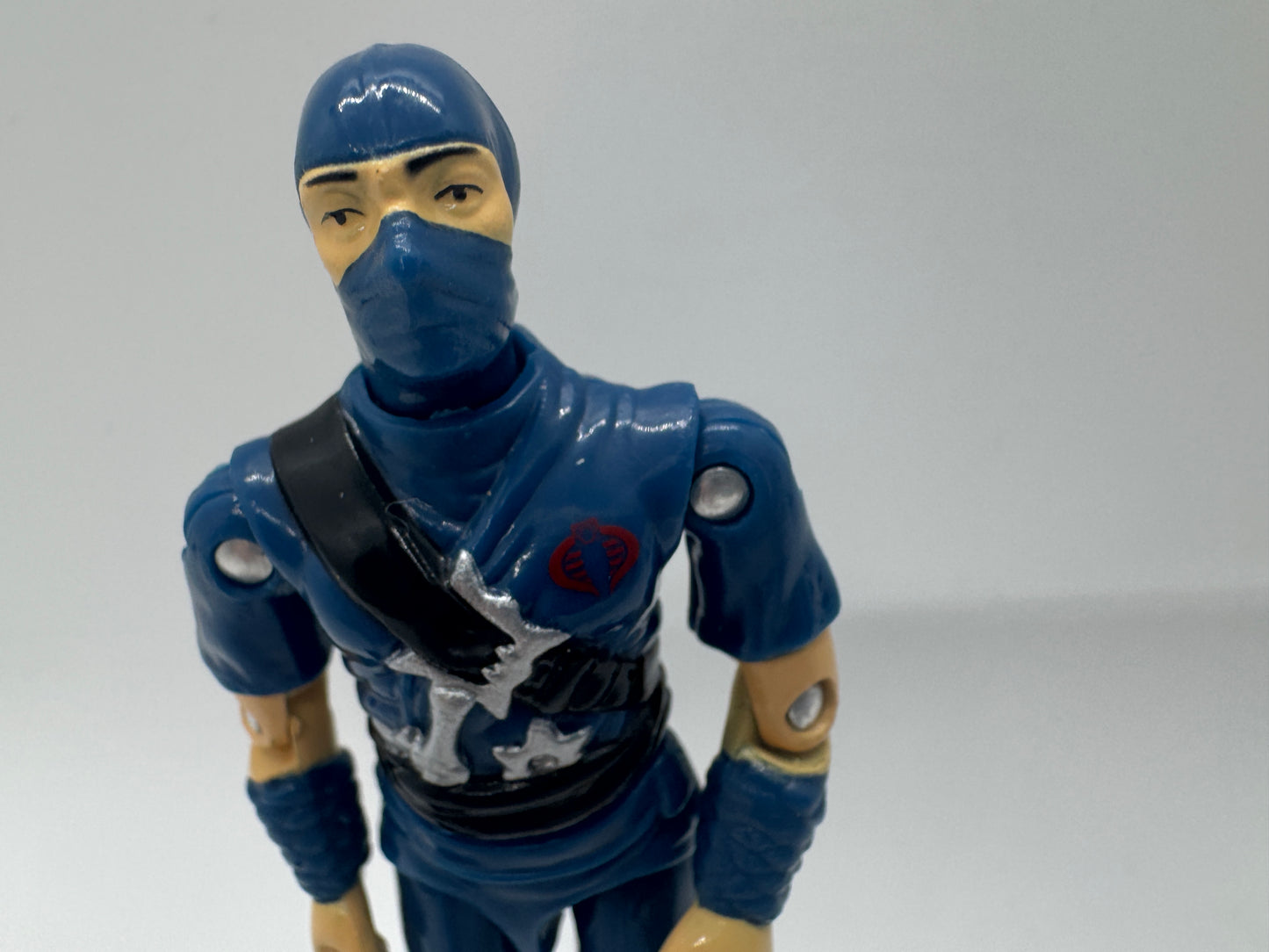 Black Major, custom action figure G.I. Joe cobra storm shadow blue